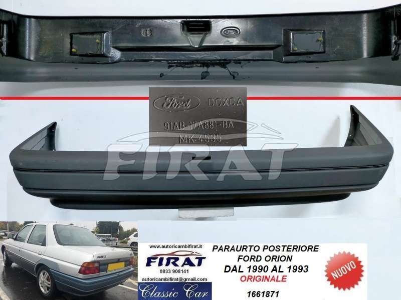 PARAURTO FORD ORION 90 - 93 POST. (1661871)